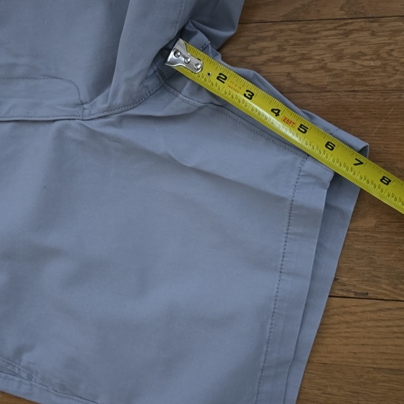 SONOMA BRAND MEN'S LIGHT GRAY FLAT FRONT SHORTS SIZE 36 - Picture 3 of 11